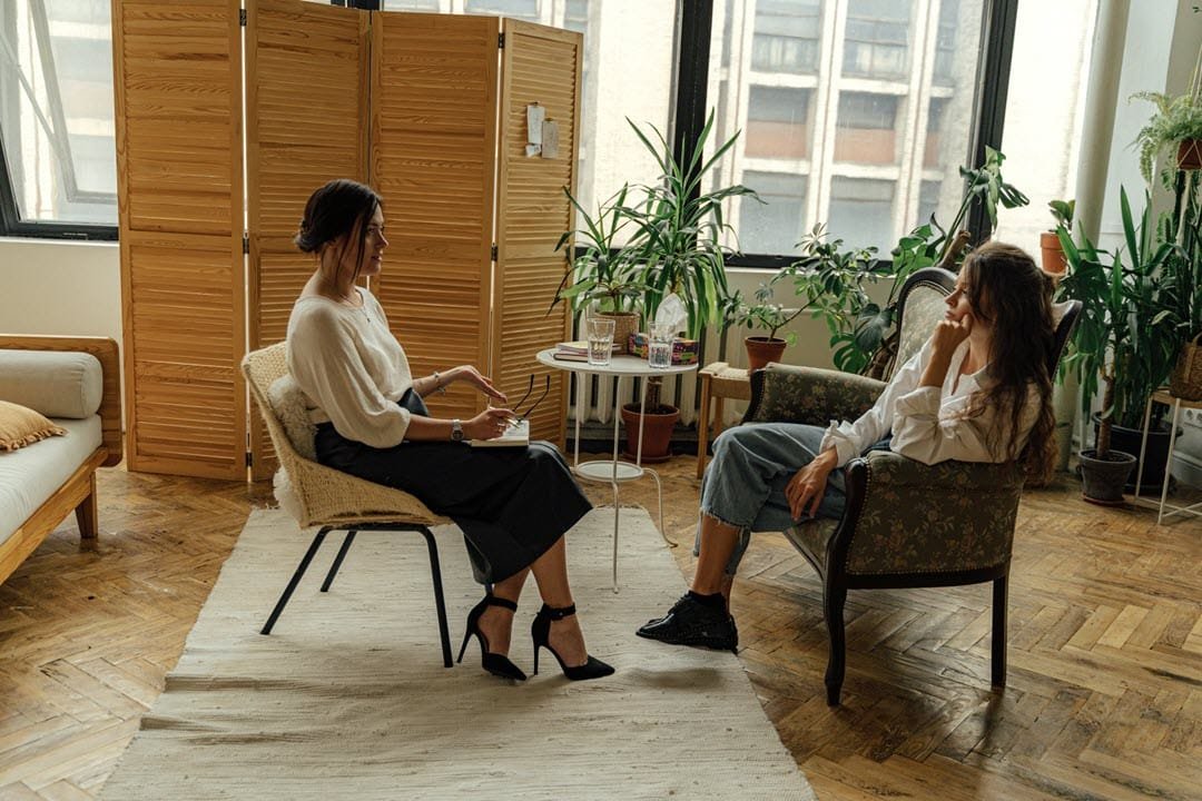 woman counseling woman counseling